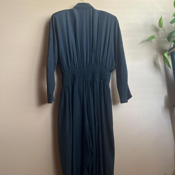 Vintage 80's/90's Black Made In USA Women's Black Long Sleeve Jumpsuit - Picture 9 of 9